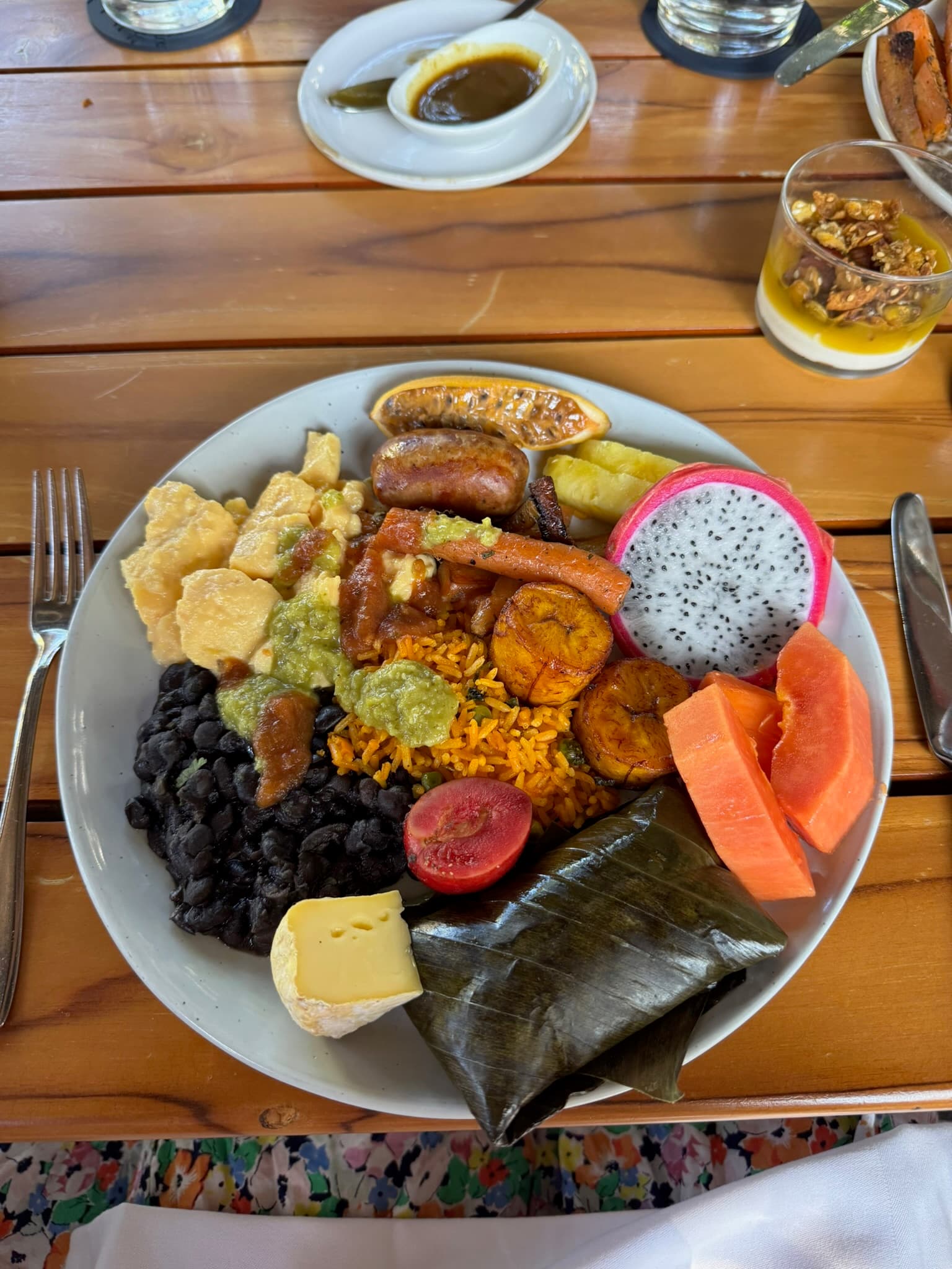 Costa Rican breakfast