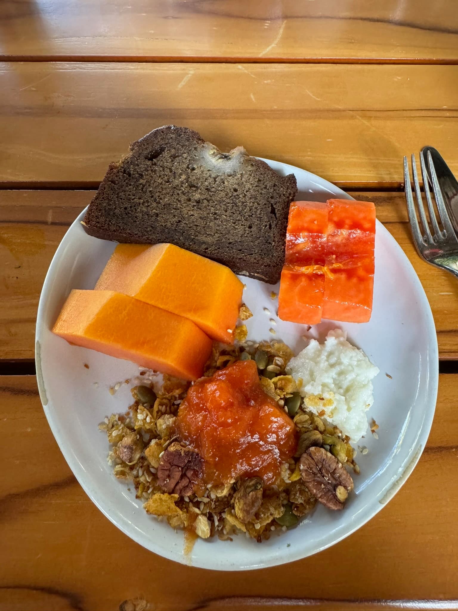 Breakfast plate