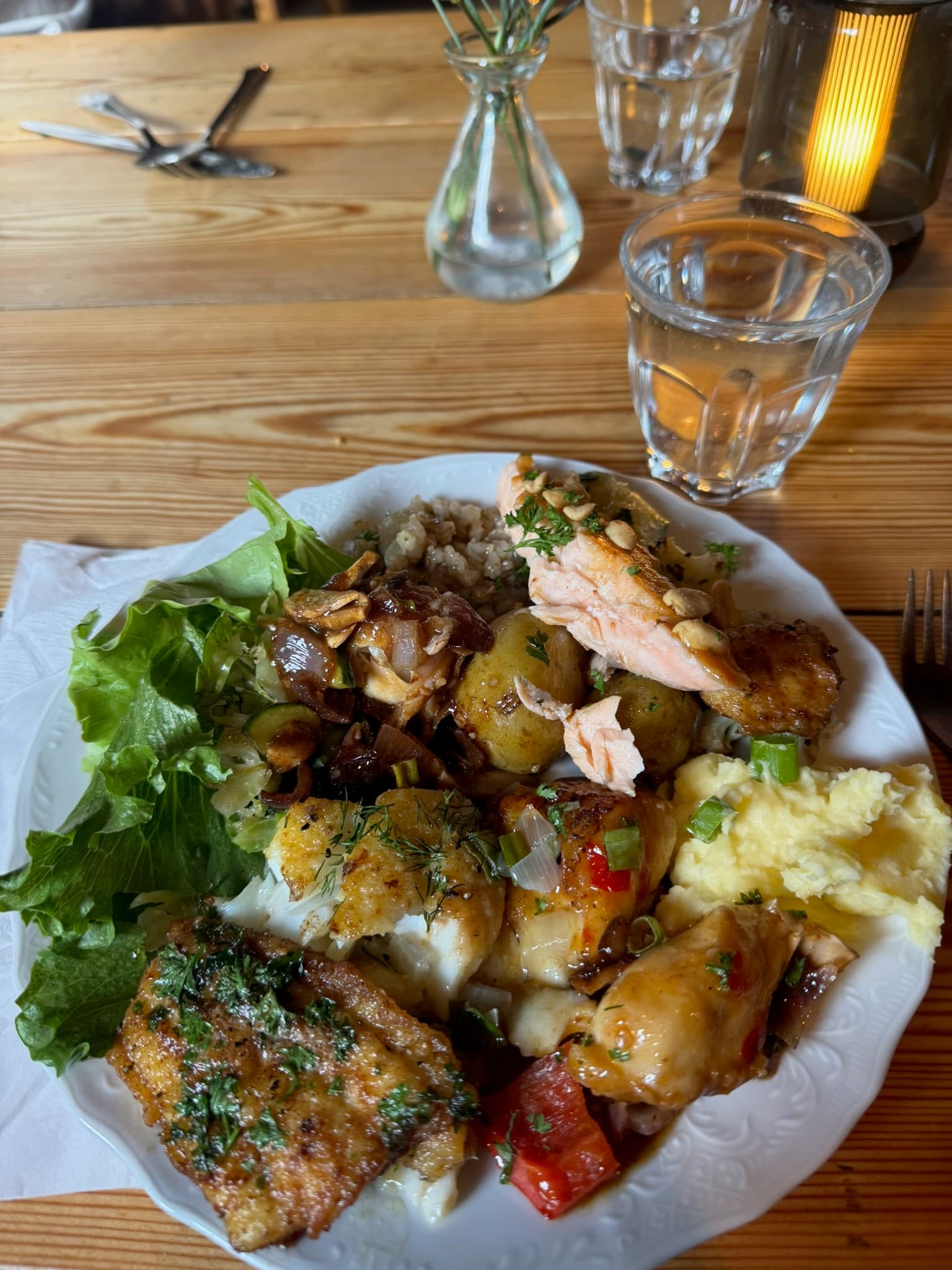Fish dinner